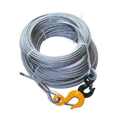 China Construction Wire Rope Sling Building Materials Cable High Quality Steel Type Special Galvanized Hoisting for sale