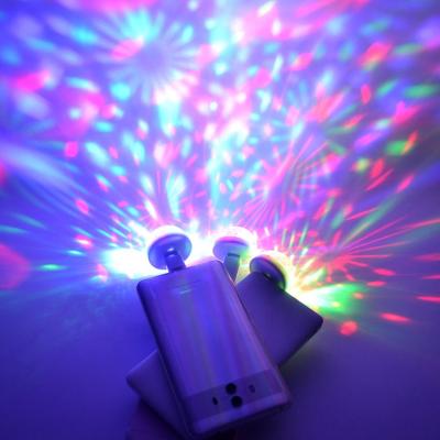 China Warehouse Shenzhen Factory Custom Fashion Mini USB Disco Light With Logo for sale