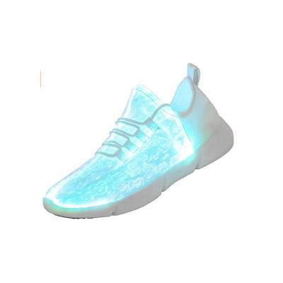 China Men's Waterproof Flash Women Luminous Trainers For Dancing Festivals Christmas Party USB Charging Light Fashion LED Light Up Shoes for sale