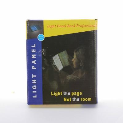 China Modern Creative Night Light Reading Light Book Flat LED Portable Travel for sale