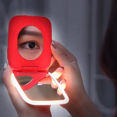 China LINLI Prefect Lighted For Women Skin Care Portable Light Up LED Cosmetic Mirror for sale