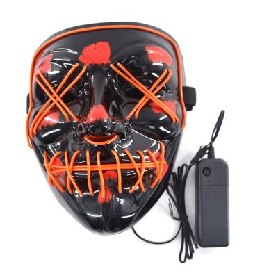 China PVC September Superb Cosplay Led The Purge Cosplay Mask for sale