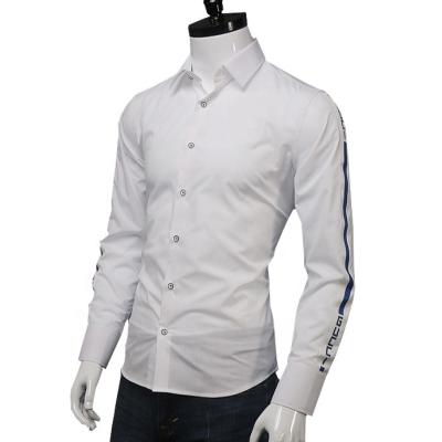 China Wholesale Good Quality 100 Cotton Yarn Anti-pilling Dyed Sliver Mens Dress Shirts for sale