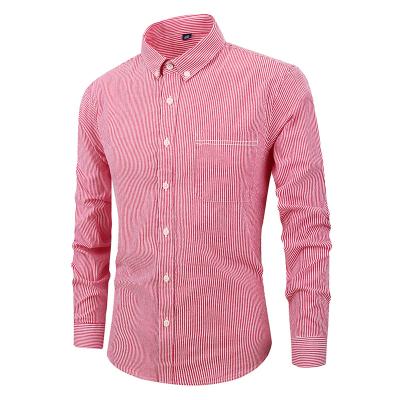 China Anti-pilling Wholesale Men's Long Sleeve Shirt Dress Men's Shirts For Men's 100 Cotton Shirt for sale