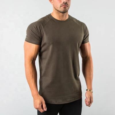 China OEM Viable Men's Fitness T-shirt Short Sleeve Sportswear Gym Wear For Men's T-shirt Mens Gym Wear for sale