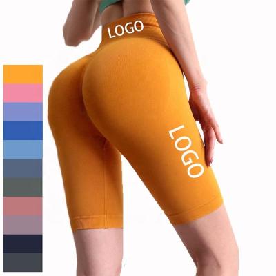 China Yoga Fitness Wear Sportswear Gym Biker Womens Breathable Shorts for sale