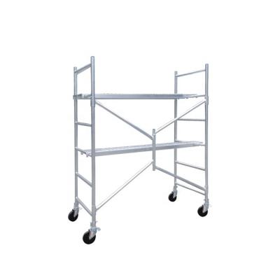 China portable folding aluminum folding modern mini scaffolding platform mobile scaffolding cheap price for sale