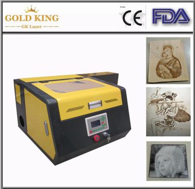 China Gold King Advertising co2 laser cutting and engraving machine(CE) for sale