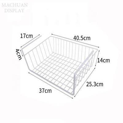 China Factory Hot Sale Hanging Metal Wire Baskets For Storage for sale