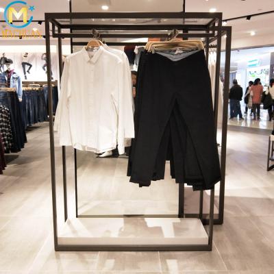 China Floor Standing Factory Sale Wall Mounted Display Rack For Clothing Rack for sale