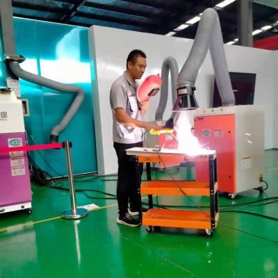 China Building Material Shops Welding Fume Extractor Mobile Welding Fume Extraction System for sale