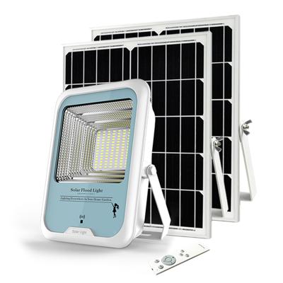 China Residential Garden Flood Light 30W/60W/100W/200W Waterproof IP66 LED Lighting Solar Flood Light for sale