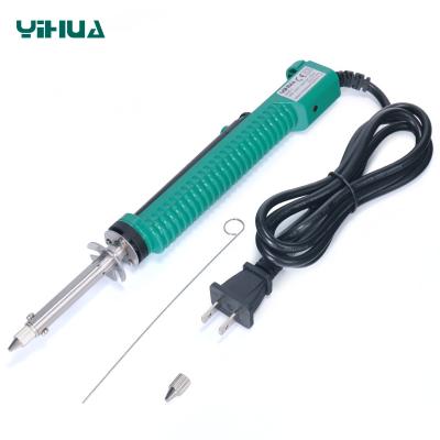 China Building Material Shops YIHUA 929 D-V Electric Vacuum Desoldering Iron Solder Sucker Desoldering Pump Soldering Iron for sale