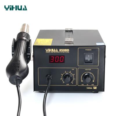 China YIHUA 850BD SMD Machinery Repair Shops Air Gun Rework Hot Station for sale