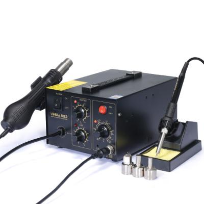 China Building Material Stores YIHUA 852 Brushless Fan 2 In 1 Soldering Heat Desoldering Station For Electrical Repairs for sale