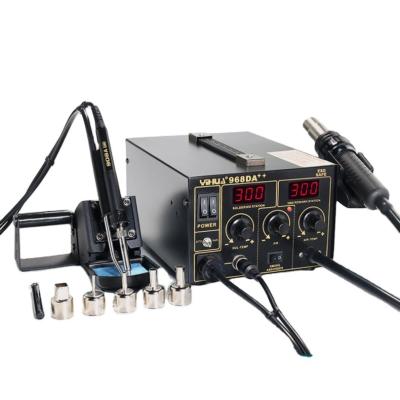 China Machine repair shops YIHUA 968DA++ 3 in 1 rework station soldering machine for sale