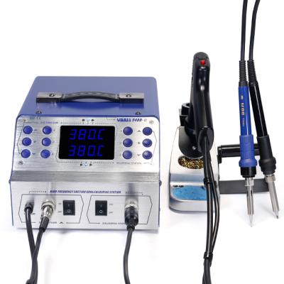 China Desoldering and YIHUA948D-II Soldering Iron 60W and 90W 3in Soldering and Suction Tin Gun Desoldering Station of 130W Desoldering for sale