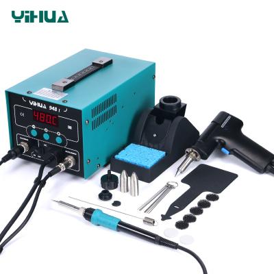 China Machinery Repair Shops YIHUA 948 I Multi Function Desoldering BGA Rework Adjustable Soldering Soldering Station for sale