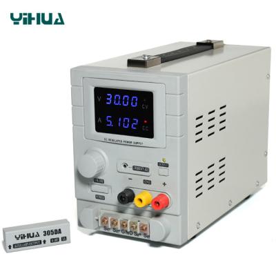 China Machinery Repair Shops YIHUA 305DA 30V 5A Variable DC Regulated Power Supply for sale