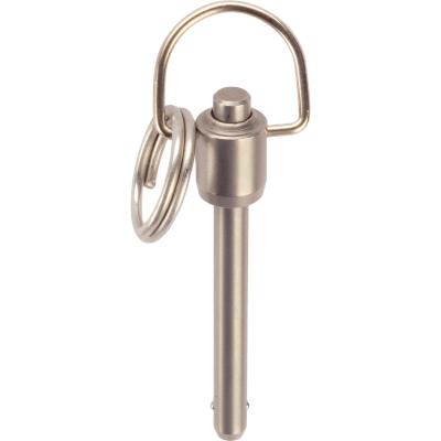 China ALLOY R handle ball lock pins / ball lock pins / ring ball lock pins for sale