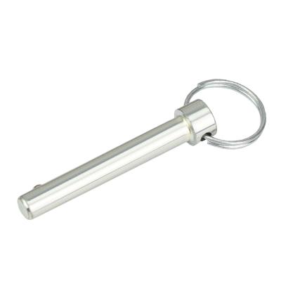 China ALLOY Ring Detent Quick Release Pins Ball Lock Pins Pull Ring Quick Release Lynch Ball Lock Pin for sale