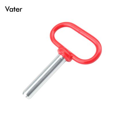 China Welding Ball Locking Trigger Ring Pins Quick Release Pin Handle Hitch Pin Red for sale