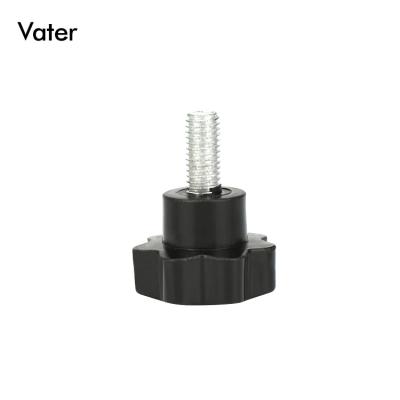 China Modern Star Plastic Knobs Selector Pins Mazda Plastic Knob For 6mm Axle Control Knob for sale