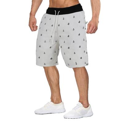 China NS033 Anti-wrinkle printed breathable casual high waisted shaper men's sweat shorts men's swim shorts for sale