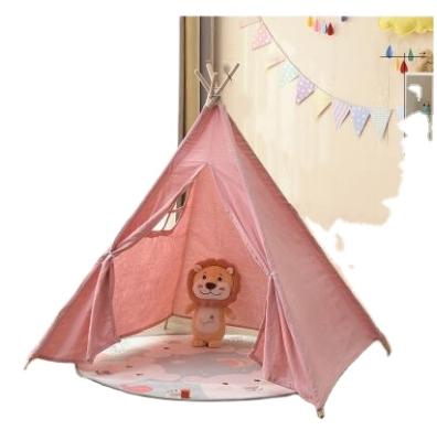 China Extended Type Teepee Tent For Kids In Pink Portable Kids Toys Or Gift For Girls Indoor And Outdoor Tent for sale