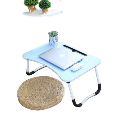 China Small Portable Foldable Desk Laptop Table Bedroom Folding Simple Computer Desk On Bed for sale