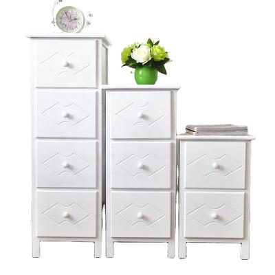 China Viable Solid Wood Type Bedside Storage Chest Living Room Storage Cabinet Drawer Furniture for sale