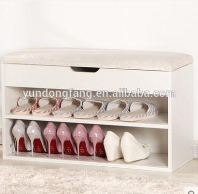 China Europe China Manufacturer Wooden Shoe Rack Shoe Cabinet Bench for sale