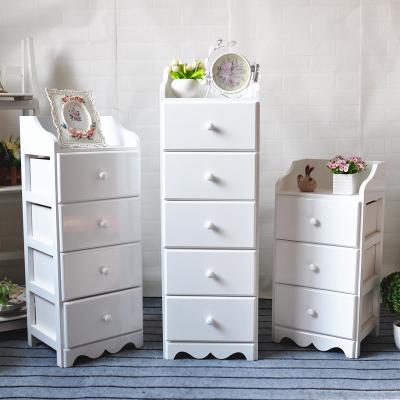 China Environment Friendly Country Style High Quality White Solid Wood Sideboards for sale