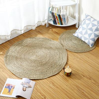 China Japan Hot Selling Meditation Grass Mat Woven Meditation Cushion for sale