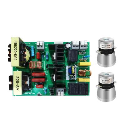 China 220V Hotels FanYingSonic 100W Digital Display Board for PCB Generator Parts Ultrasonic Transducer 40KHz Driver Boards for sale