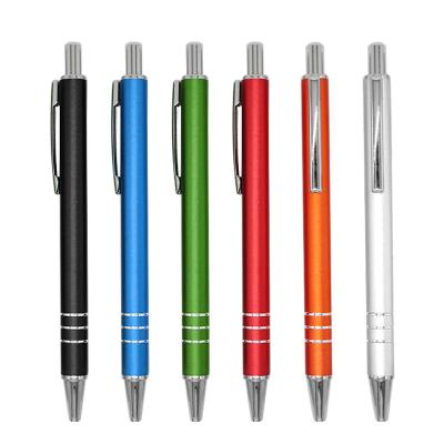 China office & School Pen Business Gift Ballpoint Pen Metal Gel Pen New Customized Logo Metal Pen for sale