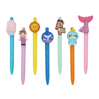 China office & Hot selling school pen pens for kids cute gel pens gel pen cartoon for sale