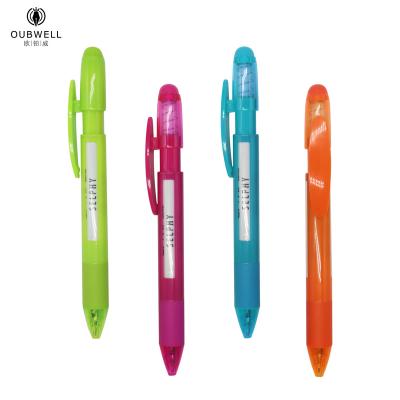 China Hot Selling Promotional Pen Ballpoint Pen With Logo Pen With Window Messages Plastic Pen for sale