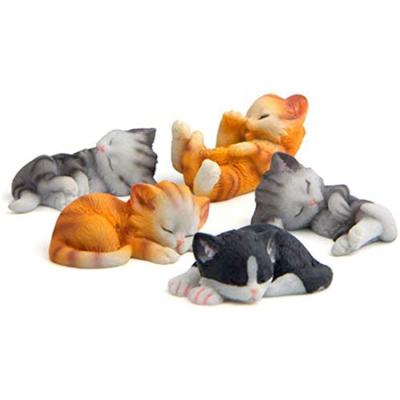 China Factory Wholesale Home Decoration Resin 3D Fridge Magnet Animal Cats* for sale