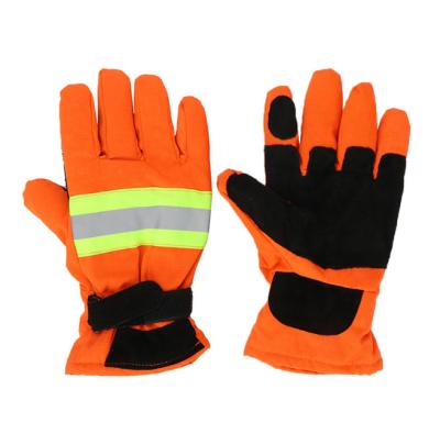 China Wholesale High Quality Fire Proof Firefighter Firefighting Rescue Fire Fighting Gloves for sale