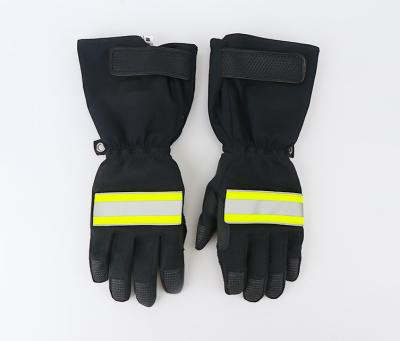 China Firefighter EN 659 Standard Customized Fire Fighting Gloves for sale