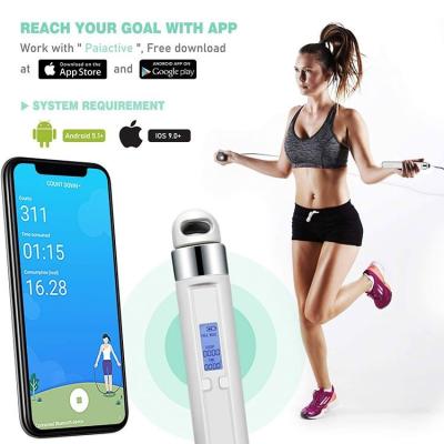 China Plastic Gym Fitness Speed ​​Calorie Counting Digital Wireless Smart Radio Jumping Jump Rope With Counter for sale