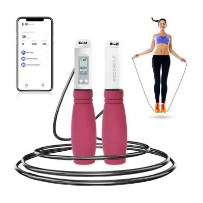 China ProCircle New Design Smart Digital Plastic Jump Rope With App for sale