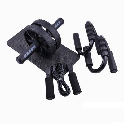 China 4 Pcs Multifunctional Fitness Equipment Abdominal Wheel, Home Model Pump Bracket Abdomen Set Explosive 4 PCS Set 0001 for sale