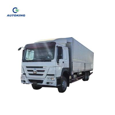 China 2024 6x4 380Hp HOWO Cargo Truck Van Medium Sized Cargo Heavy Truck for sale