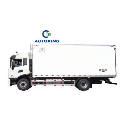 China 10T-15T 4x2 camionetas de caja frigorífica 150hp - 250hp camión de caja frigorífica en venta