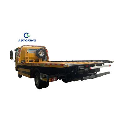 China Foton 2 Tons Flatbed Wrecker Tow Truck For Road Rescue Dimensions 5995X2300X2300mm for sale