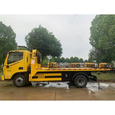 China Road Rescue Vehicle JMC Heavy Duty Rotator Wrecker Foton Tow Truck With Hydraulic Winch for sale