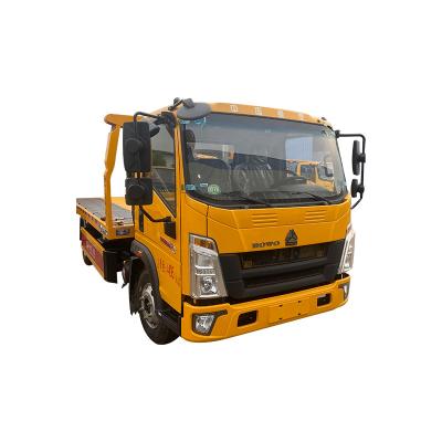 China 4x2 Used 20 Ton Wrecker Rollback Tow Truck 96kW Towing Tractor for sale