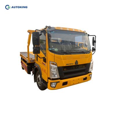 China SINOTRUK HOWO 8x4 4x2 Traffic Tow EURO 5 Road Wrecker Truck for sale